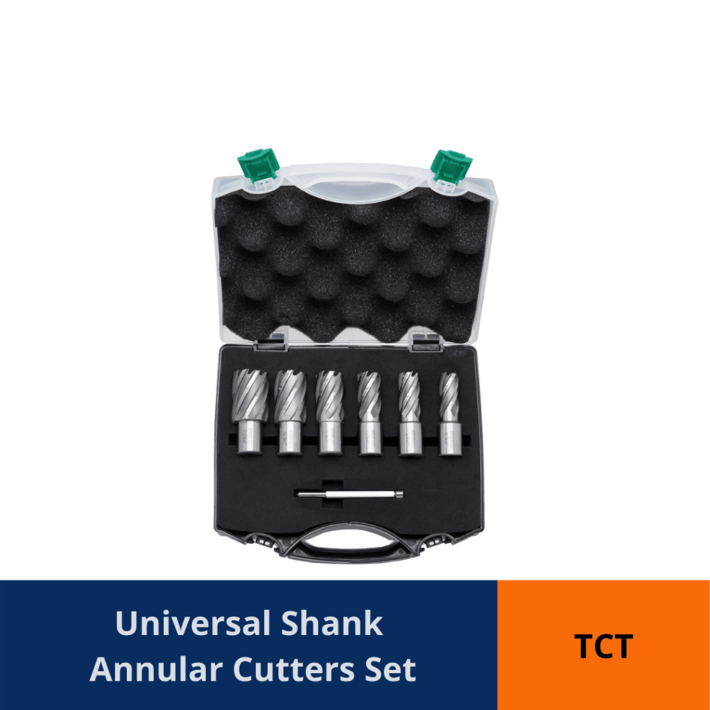 TCT Annular Cutters Set (Universal Shank) Gold Coast Bolt In
