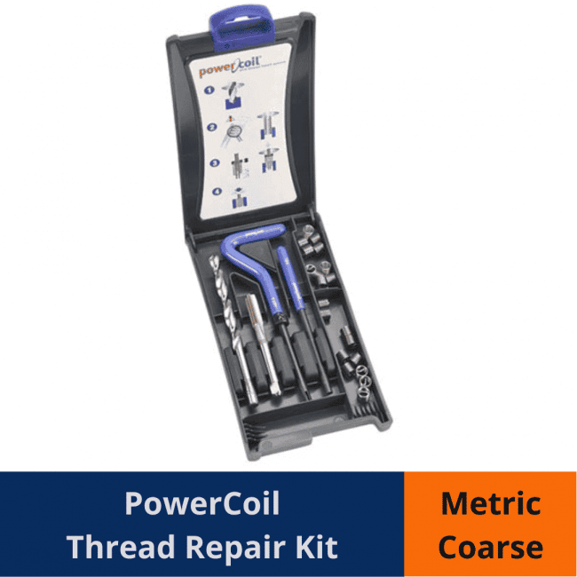 powercoil thread repair kit metric coarse