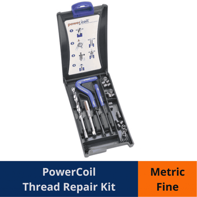powercoil thread repair kit metric fine
