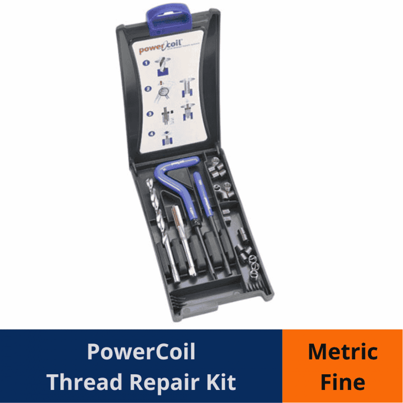 powercoil thread repair kit metric fine