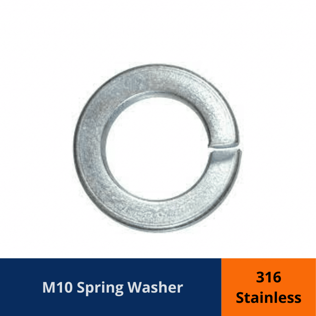 Spring Washer M10 Gold Coast Bolt In Speciality Tools and Fasteners