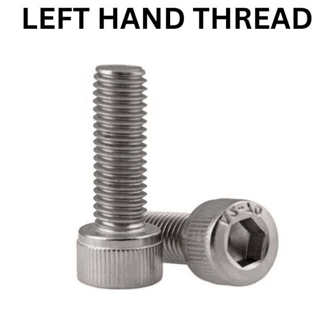 Left Hand Thread 304 Stainless Socket Head Cap screw