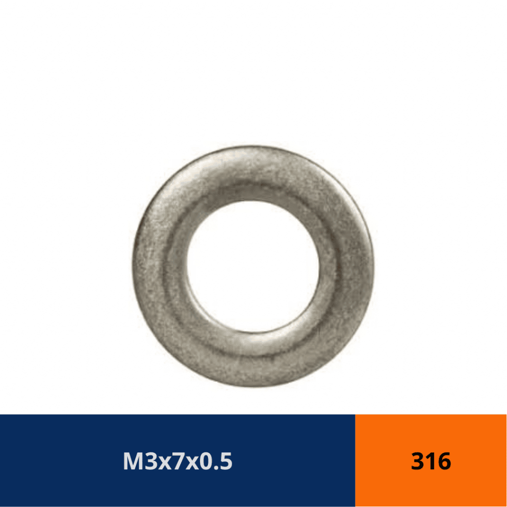 Flat Washer 316 STAINLESS M3 Gold Coast Bolt In Speciality Tools Flat washer 316 stainless m3 gold coast bolt in speciality tools
