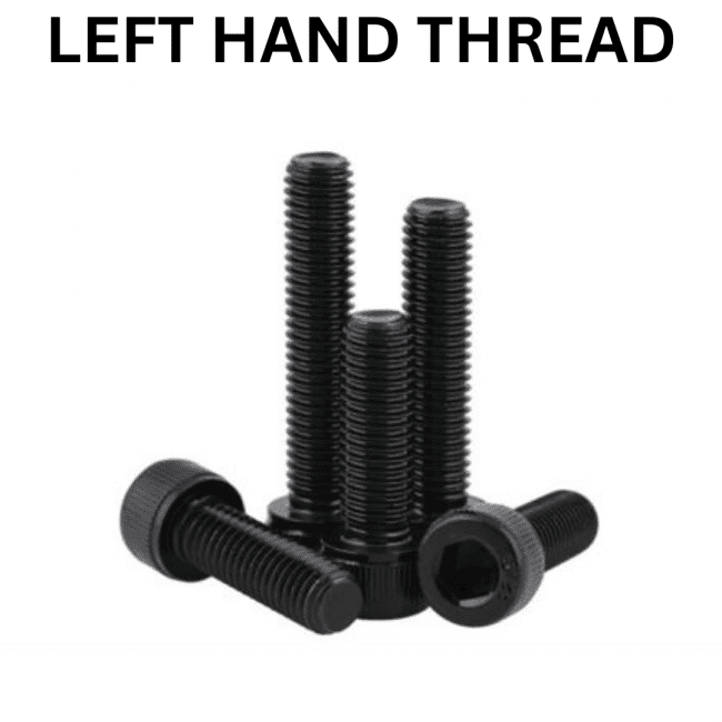 Left Hand Thread Socket Head Cap screw 12.9