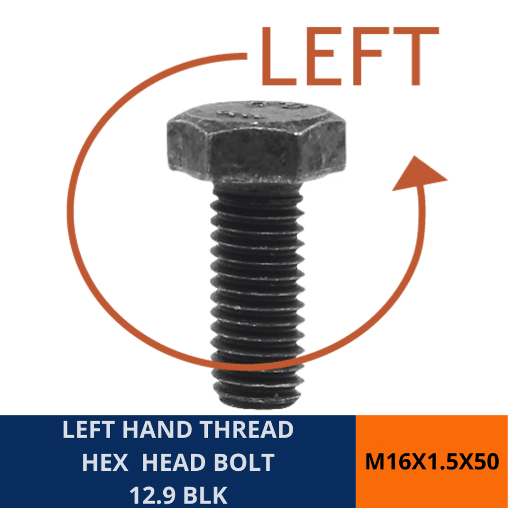 Left Hand Thread High Tensile Hex Head Bolt Fine Thread M16x1 5 Gold left-hand-thread-high-tensile-hex-head-bolt-fine-thread-m16x1-5-gold