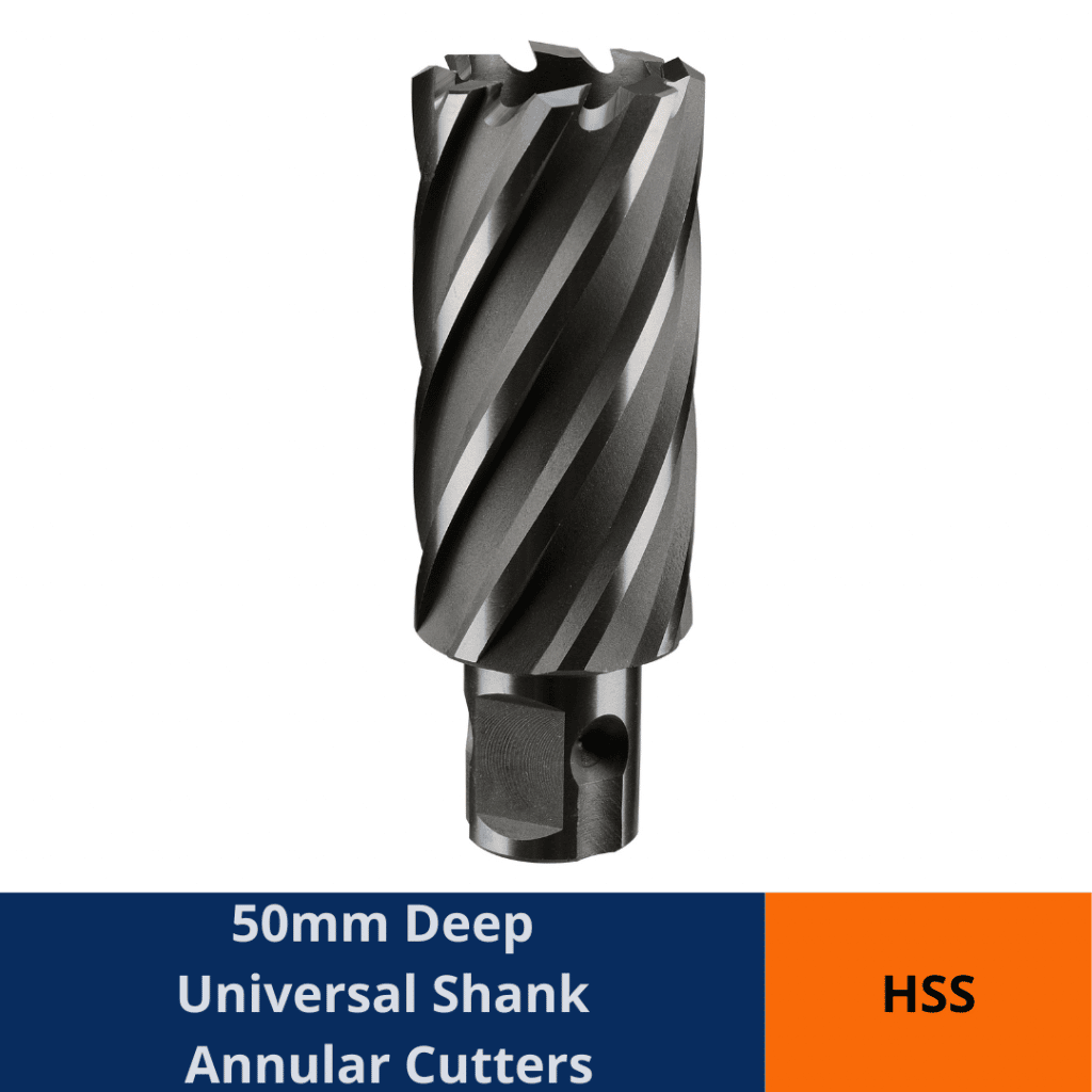 HSS ANNULAR CUTTERS 50MM Gold Coast Bolt In Speciality Tools and