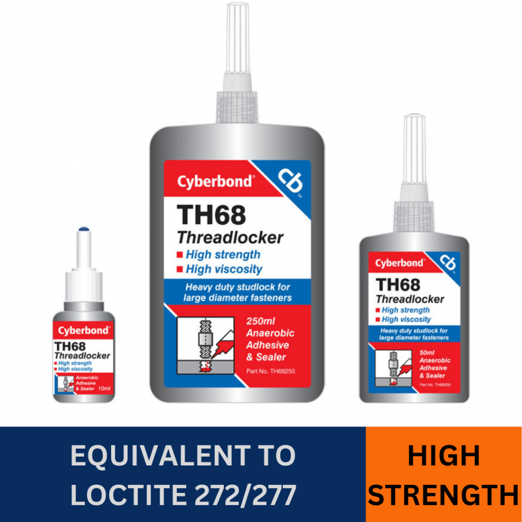 LOCKTITE THREADLOCKER CYBERBOND TH68 Gold Coast Bolt In Speciality