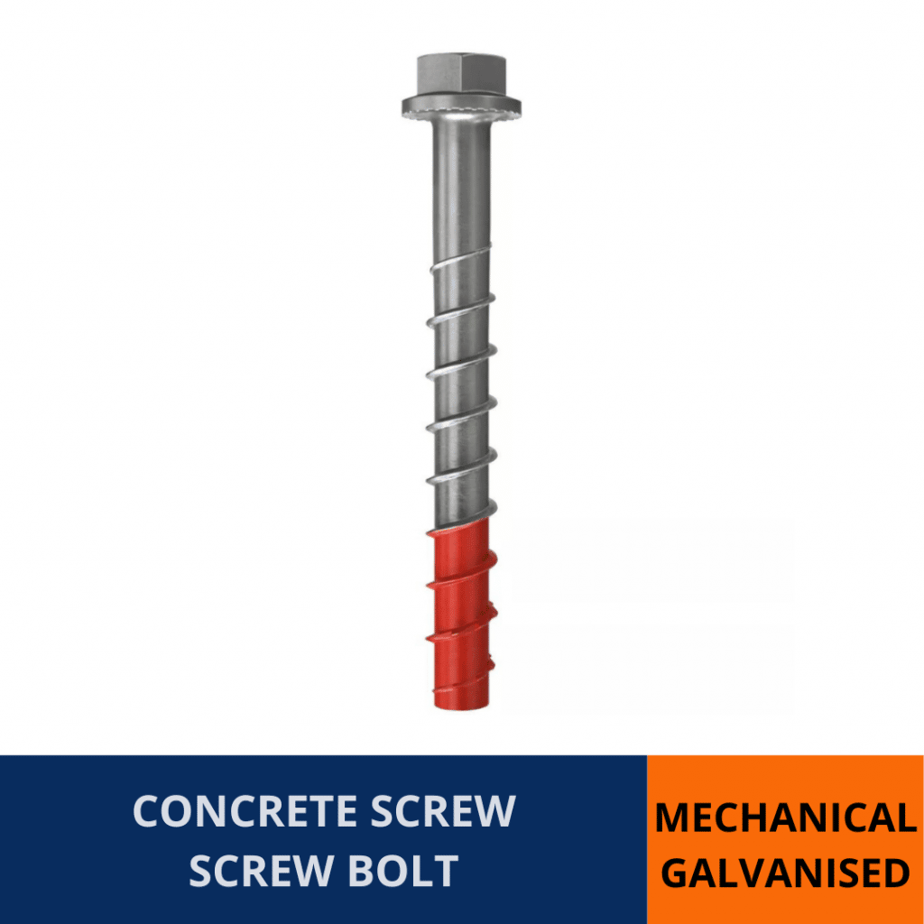 HOBSON SCREW BOLT CONCRETE BOLT EXCALIBUR BOLT Mechanical Galvanised